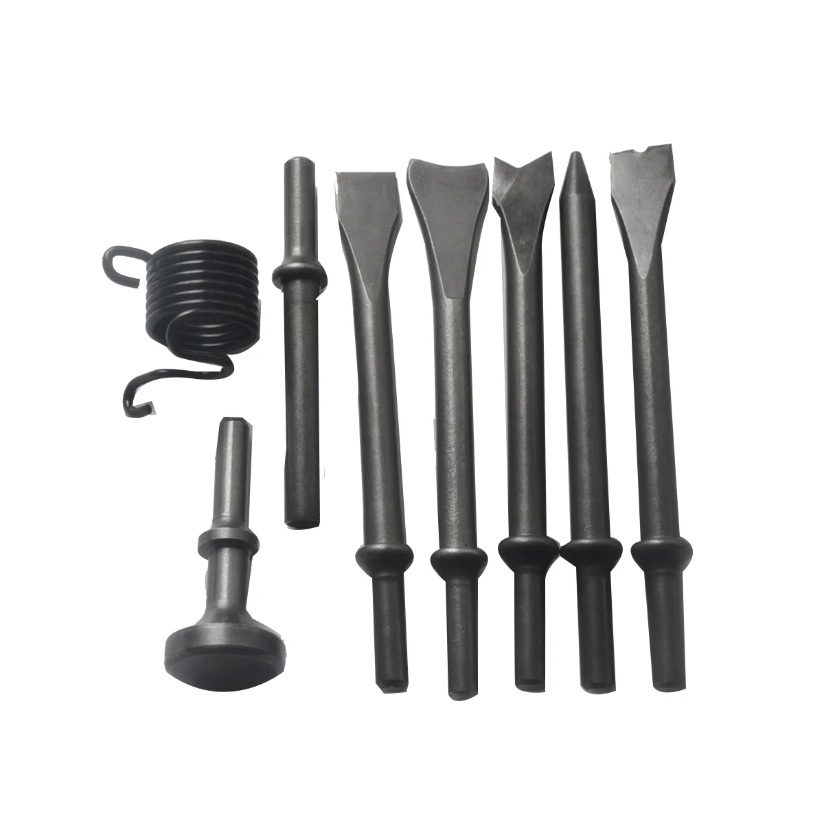 

8Pc Air Chisel Head Set Pneumatic Chisel Air Hammer Punch Chipping Tool Pneumatic Chisel Air Hamme Cutting Rusting