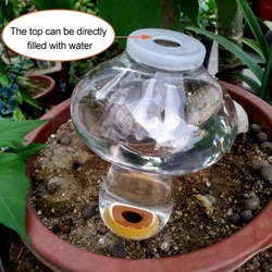 2pcs 500ml Garden Automatic Watering Tool Heart Indoor Drip Irrigation Watering System Potted Plant Waterers Spikes Houseplant