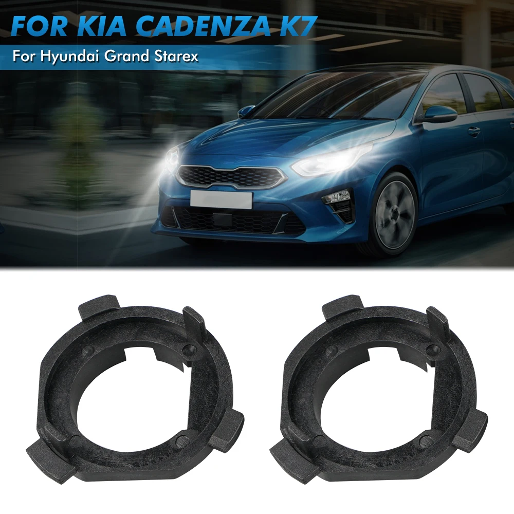 H1 LED Headlight Sockets For Kia Cadenza K7 For Hyundai Grand Starex, 2pcs