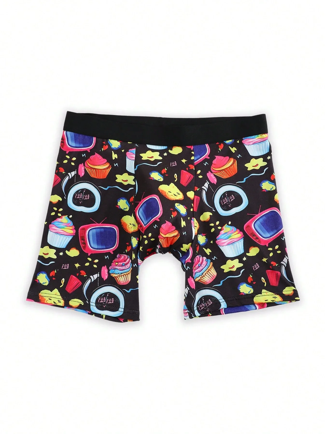 

Набор из 10 мужских трусов-боксеров с граффити-принтом, модное нижнее белье с оригинальным узором