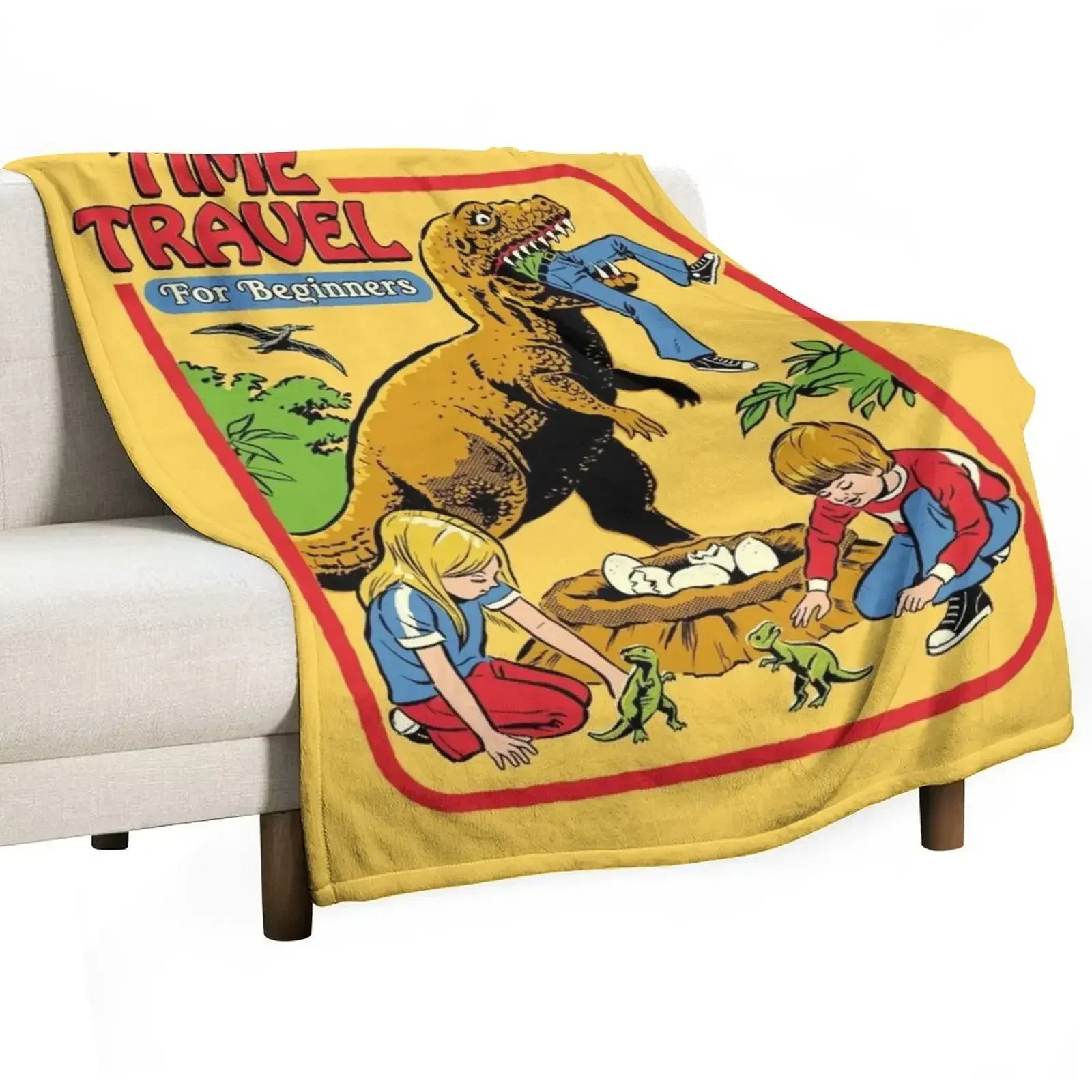 Time Travel For Beginners Throw Blanket for winter anime Blankets