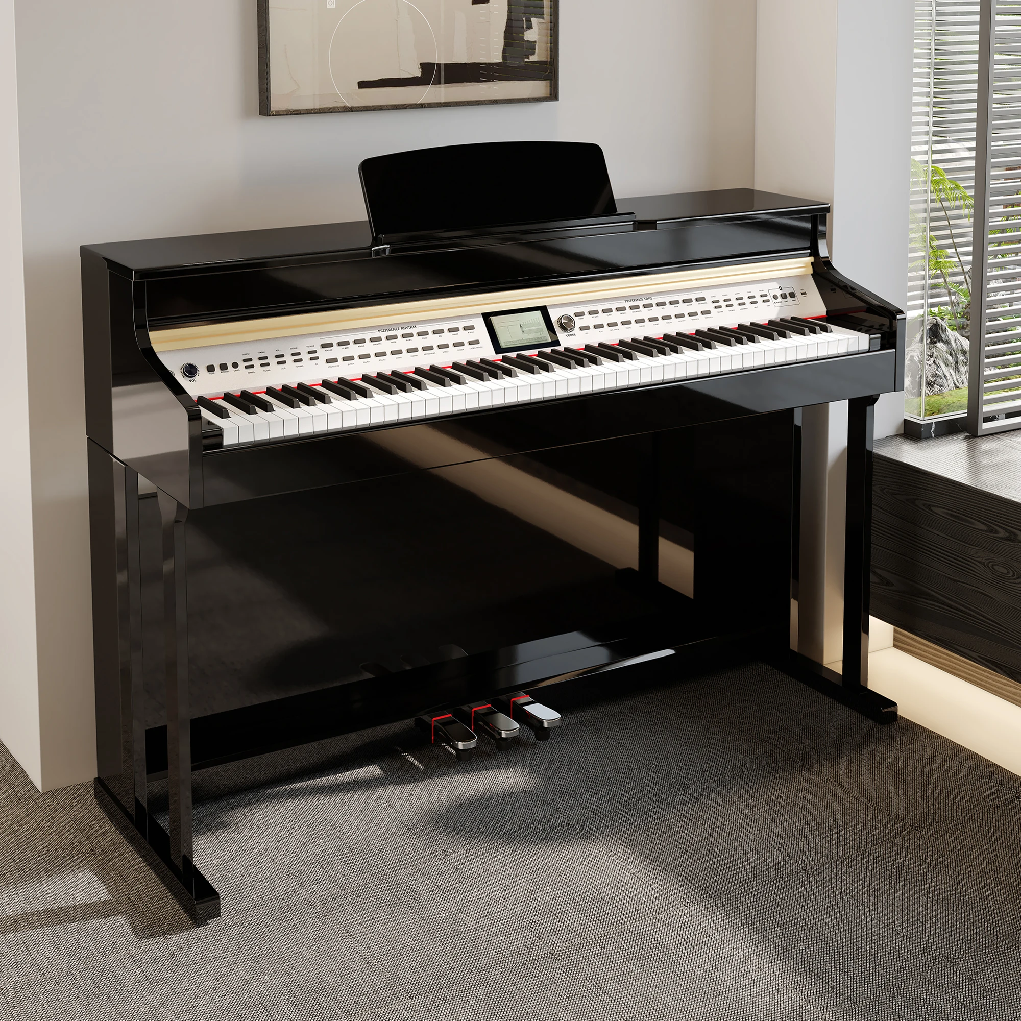 88 Key Piano Professionnel Electric Piano Keyboard Instruments Digital Piano 88 Keys