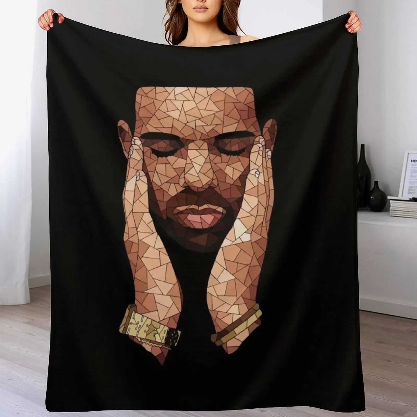 Drake Rapper Throw Blanket Decoratives Decorative Throw Blankets