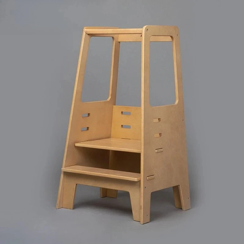 high quality chair Washing steps Ottoman Foot Learning tower Standing stool with armrt
