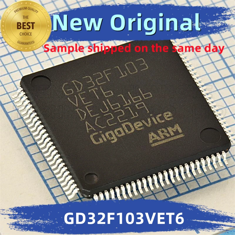 

5PCS/lot GD32F103VET6 GD32F103V GD32F103 GigaDevice MCU Integrated Chip 100%New And Original BOM matching