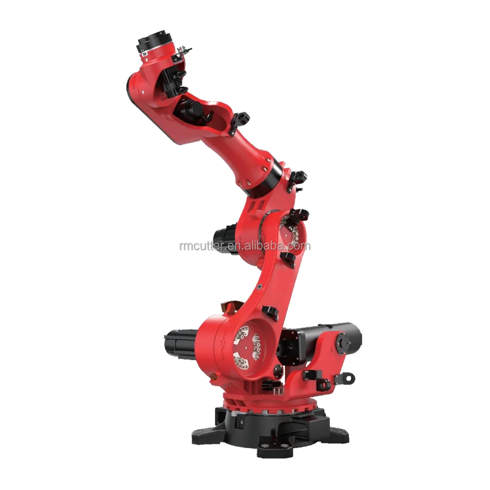 آلة عالية الجودة ثلاثية الأبعاد رسم مسح لحام روبوت 6 محور لحام روبوت يستخدم بشكل أساسي للهيكل الصلب مع المسار