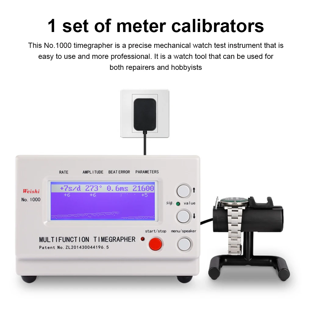 Timegrapher No.1000 No.1900 Timing High Accuracy Mechanical Watch Tester Professional Watch Calibrator Repairing Tools