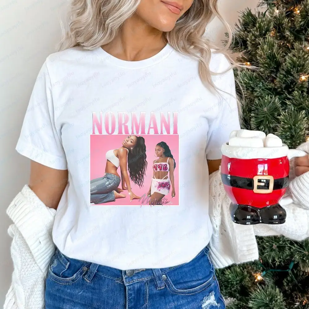 Fifth Harmony - Fun Crazy Neutral Classic Cotton Short-Sleeved T-Shirt for Both Men and Women (Suitable for All Ages) view 3