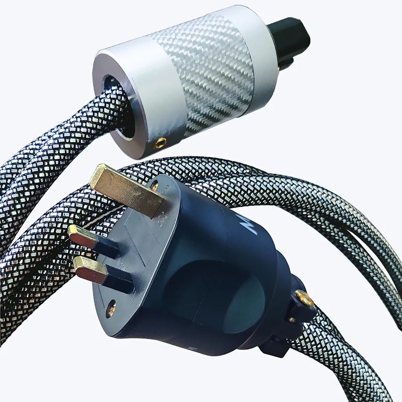 MPS Arthur Power cord 6N OCC Graphene-copper Composite Cable Red Copper Gold-plated Plug Audio Power Amplifier DAC Power Cable