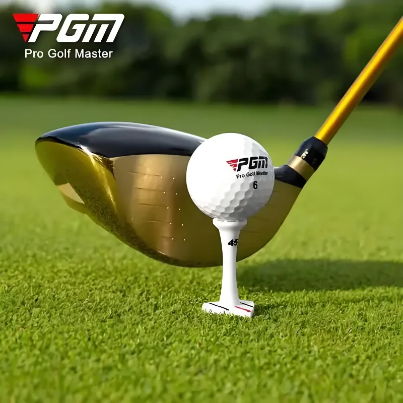 

Pgm Official 3-layer Premium Golf Balls Practice Compet Performance Training For Distance Straight Shots Golf Design For Sports