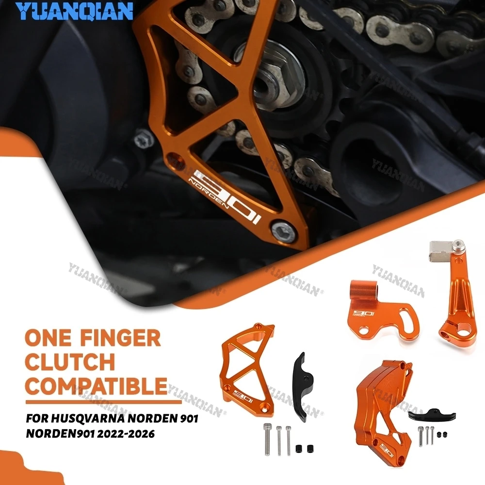 

New Motorcycle Accessories For Husqvarna Norden 901 Norden901 2022-2024 2025 2026 Front Sprocket Chain Guard Protective Shield