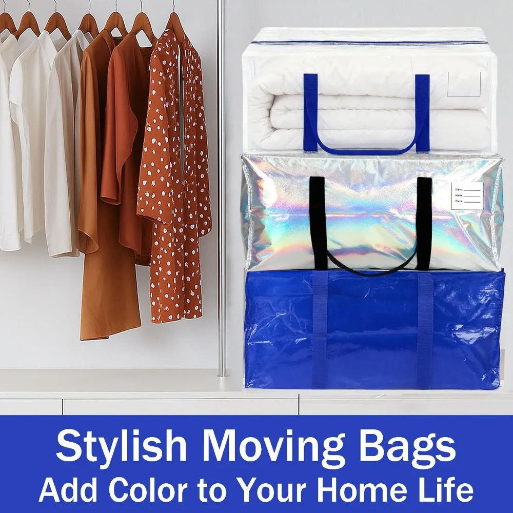 Очень большие сверхпрочные транспортные сумки для хранения и транспортировки с прочной молнией и удобными ручками для переноски.