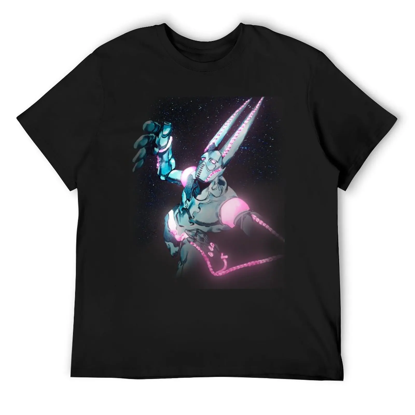 

D4C-JOJO T-Shirt tees anime customs summer tops mens funny t shirts