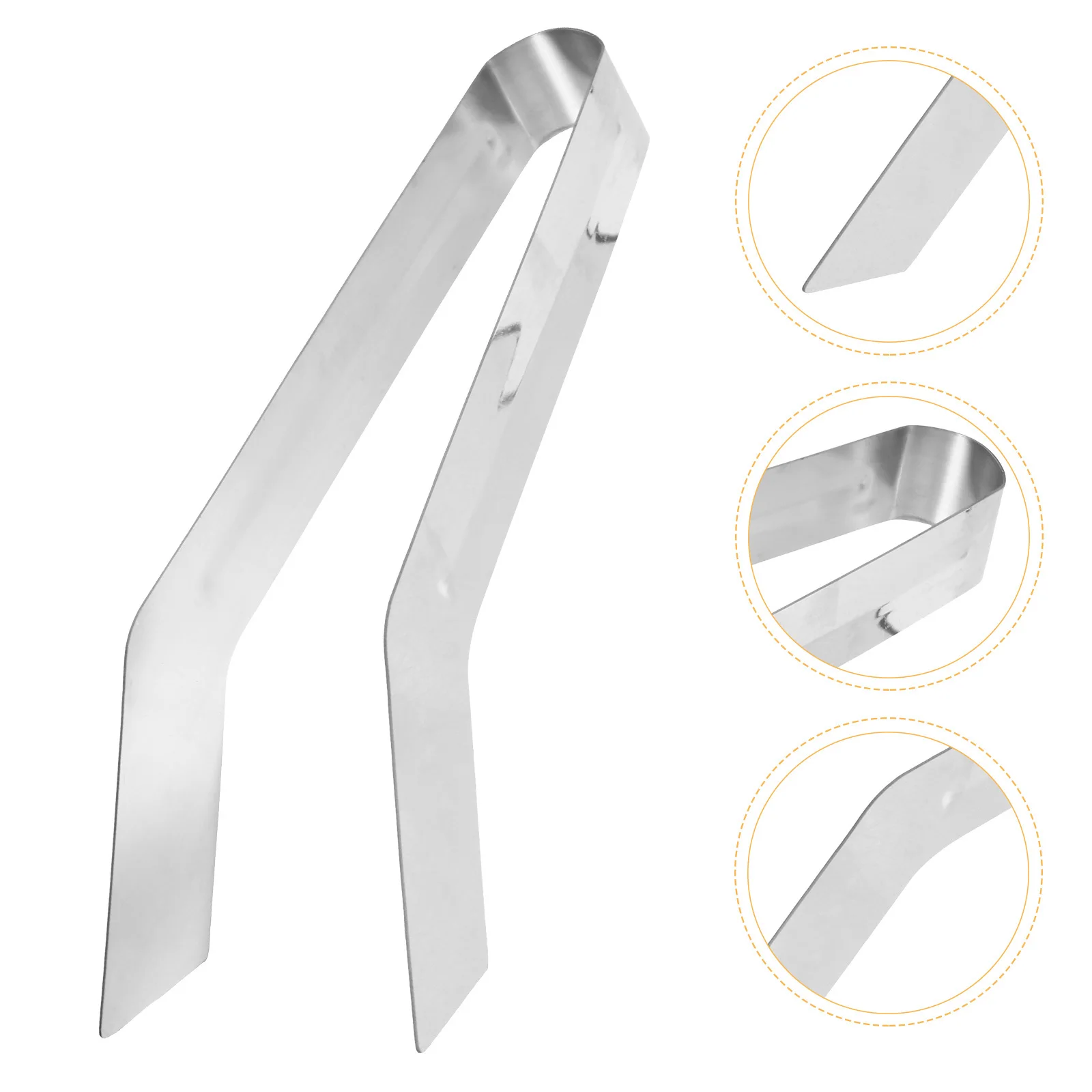 

Stainless Steel Transplanting Tong Small Garden Tool For Plants Multifunctional Plant Removal Handheld Plier Portable