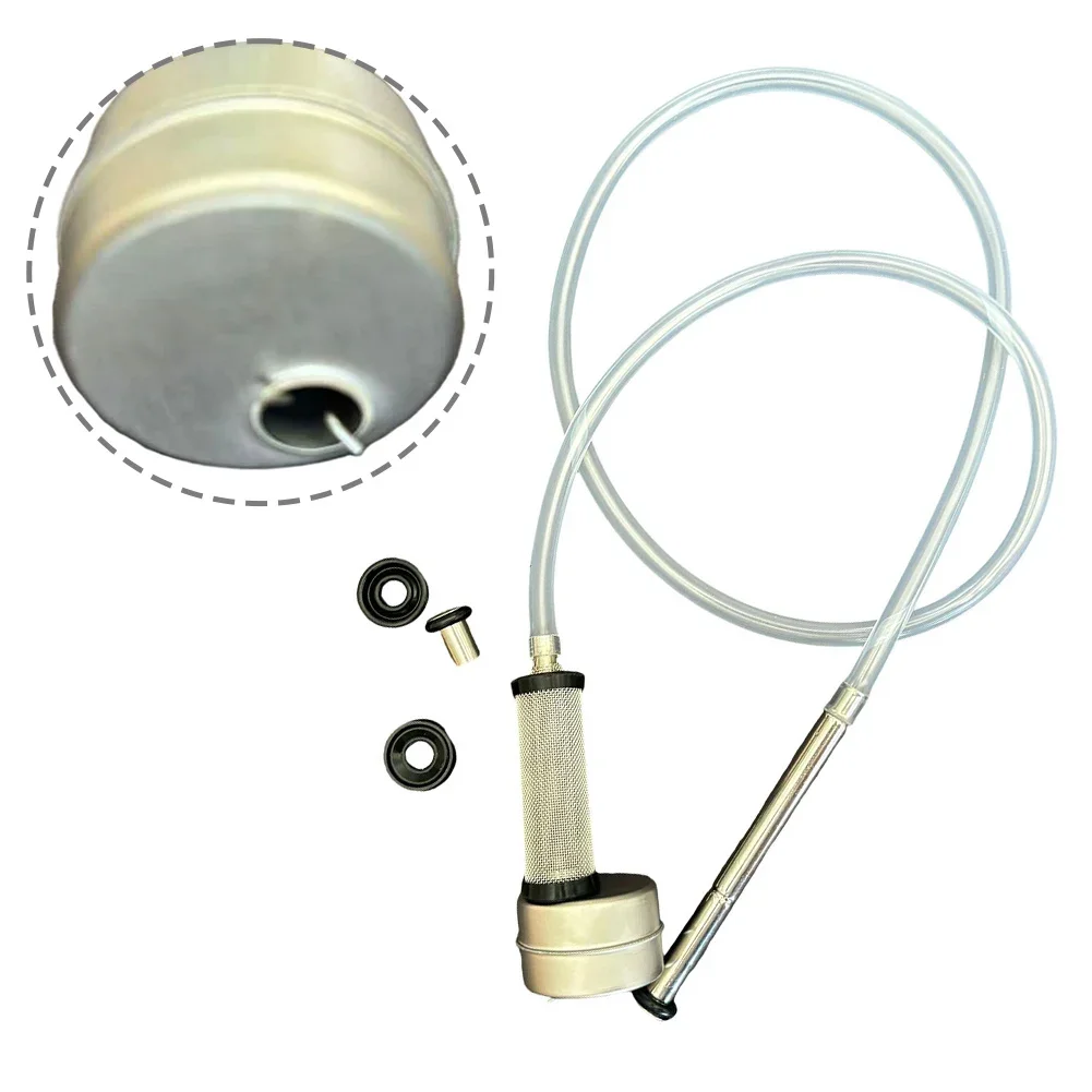 Floating Dip Tube For Standard Homebrew Kegs With 300 Mesh And 500 Mesh Dual Filtration To Limit Sediment In Dispensed Beer