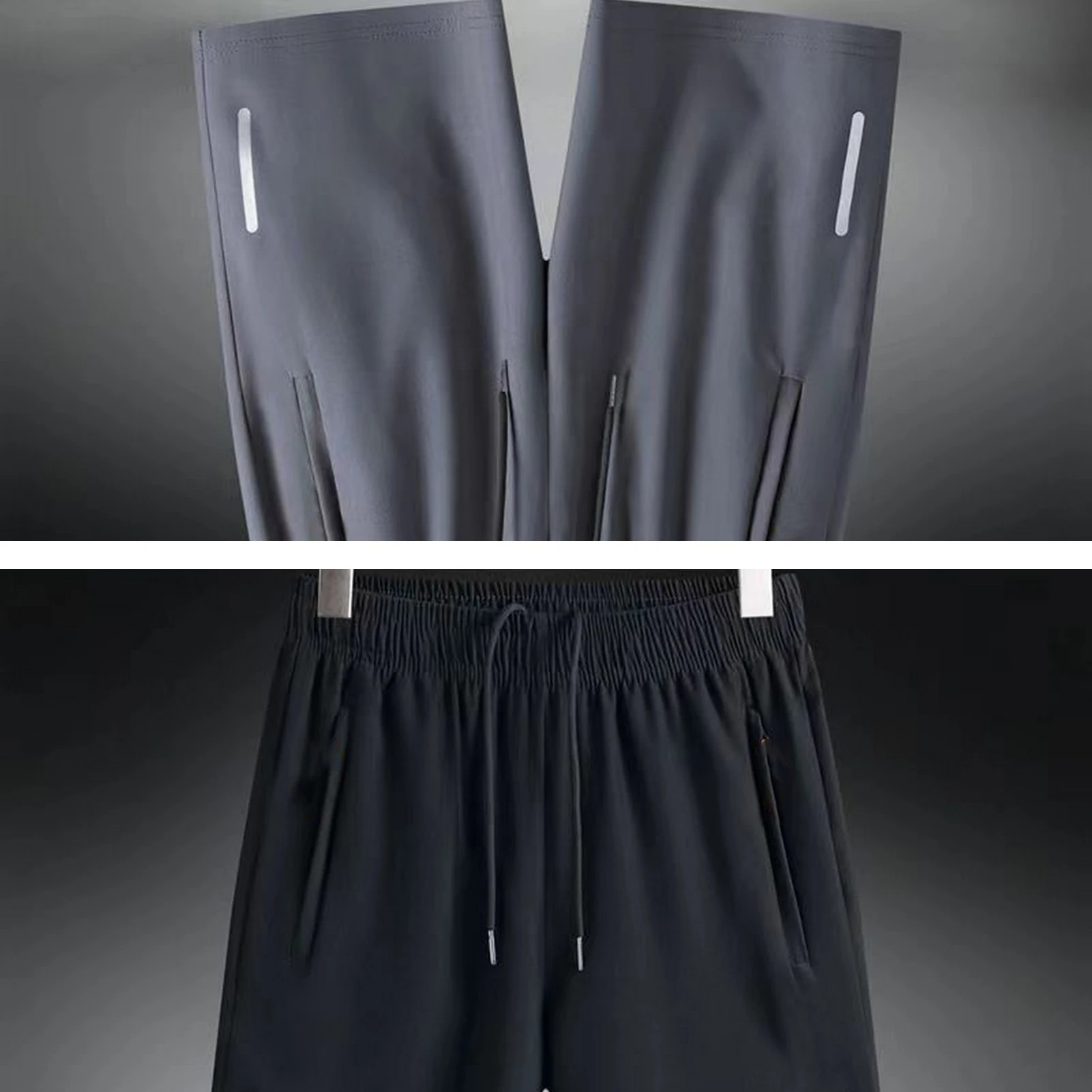 

Летние мужские спортивные шорты, крутая спортивная одежда, шорты для бега, повседневные штаны для тренажерного зала, фитнеса, бега, шорты для мужчин, черные, серые