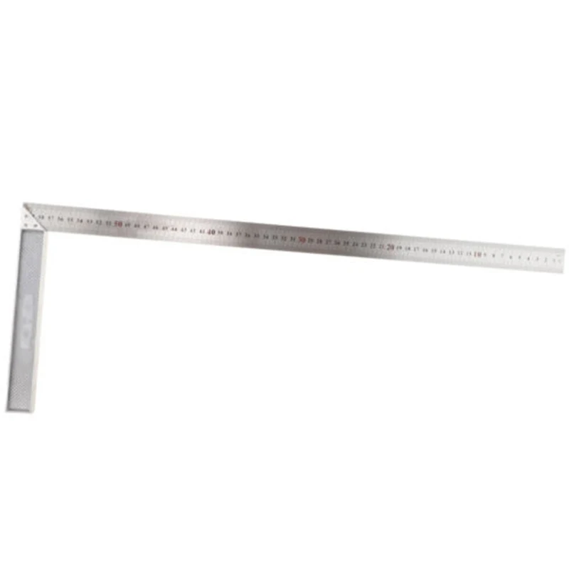 

Stainless Steel Square Ruler Right Angle 90 Turning Ruler Woodworking Ruler Steel Turning Ruler Measuring Tools Gauge