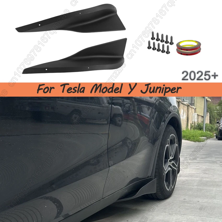 

Боковая юбка, бампер, спойлер, диффузор, разветвитель, защита от царапин для Tesla Model Y Juniper 2025+, обновленные спортивные комплекты для тюнинга
