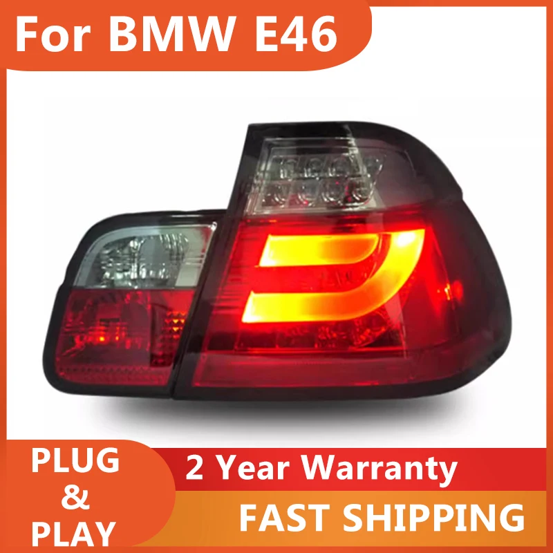 Auto-Accessoires Voor Bmw E46 Achterlichten 2001-2005 E46 Achterlicht 320i 318i 313i 325i Drl Mistrem Richtingaanwijzer Achteruitrijden