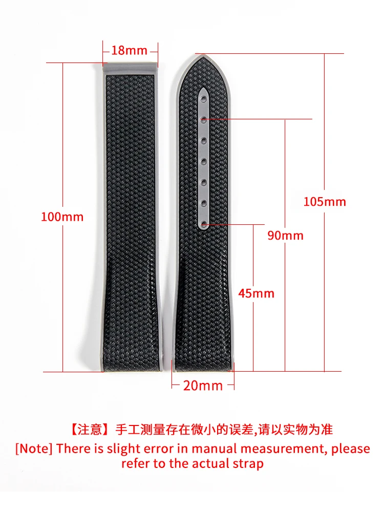 For Omega Swatch Watchbands 20mm Black Gray Kaki Brown Dustproof Waterproof Silicone Anti-Allergy Rubber Men Women Watch Strap