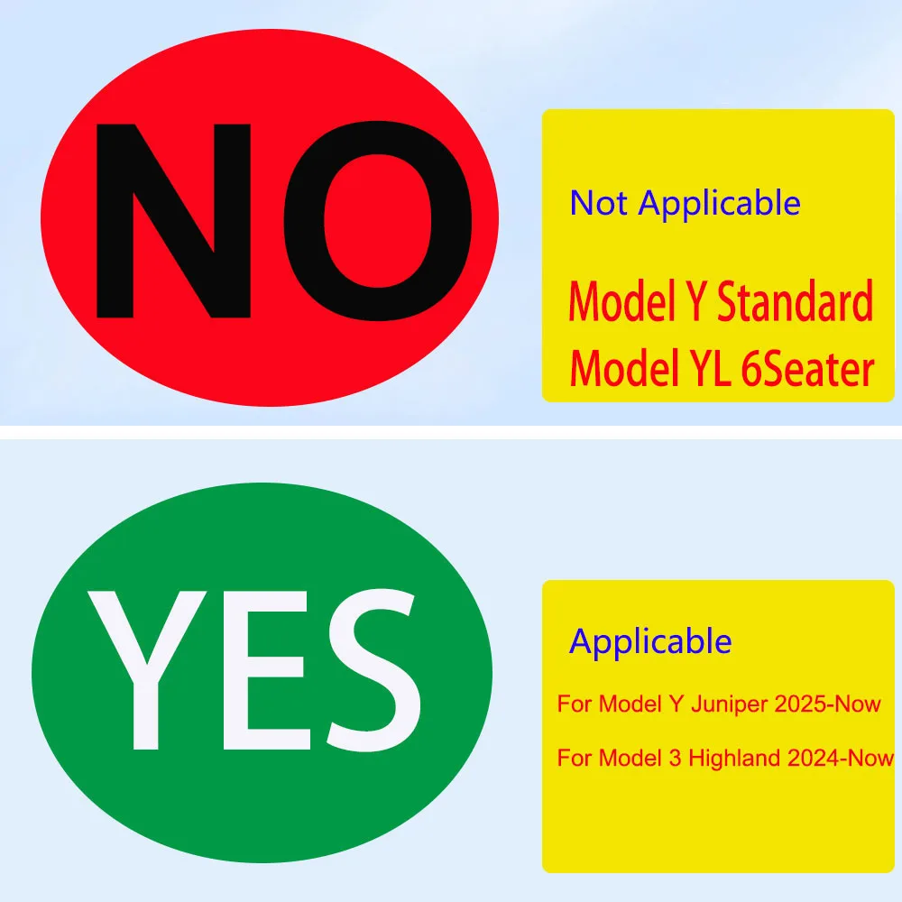 Für Tesla Model Y Juniper 2025 Modell 3, Highland Armlehne, Rücksitz, Anti-Kick-Board-Panel-Abdeckung, TPE-Kind, Anti-Schmutz-Kick-Proof-Matte – Detail 1