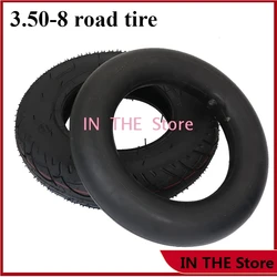 3.50-8 road tire with curved valve inner tube for Z50 R J Mini Dirt Bike Parts