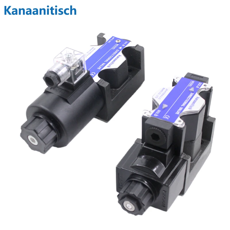 SWH-G03-B2-D24-20 Solenoid Operated Directional Hydraulic Control Valve SWH-G03-B3/C2B/C3B/C4B/C6B/C8B/B2S-AC220/R110/DC12-20/10