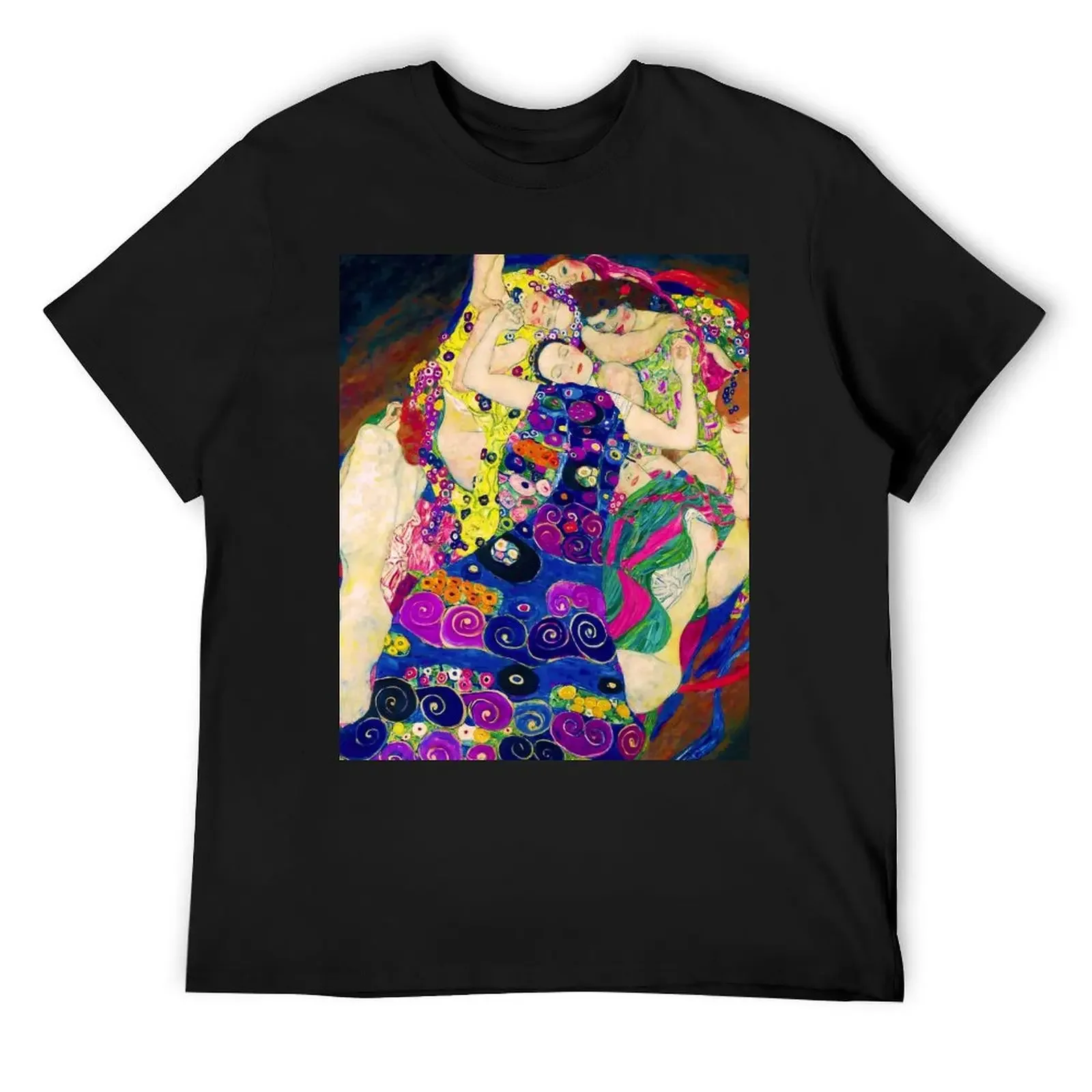 Gustav Klimt Die Jungfrauen (The Virgins) T-Shirt aesthetic clothes shirts graphic tees baggy shirts designer t shirt men