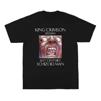 King Crimson T-shirt Prog Rock Experimental Rush Genesis Yes Women's Clothing Short Sleeve Summer T-shirt Fashion Y2K Top Kawaii