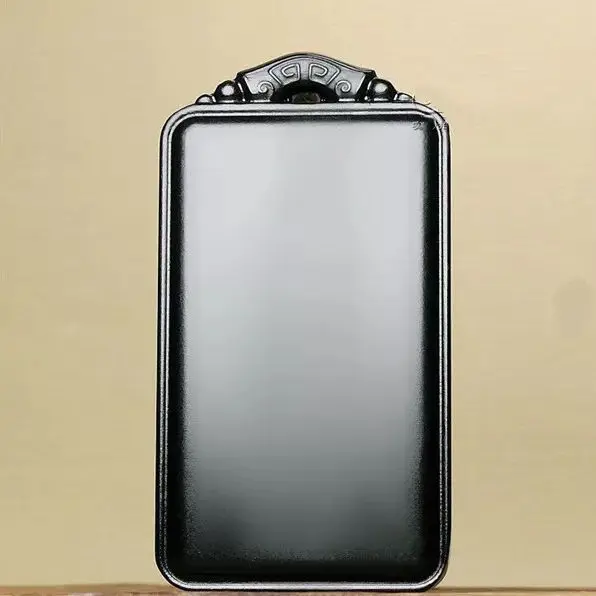 

Hetian Jade Sapphire Safe Brand Pendant Tower Blue Material