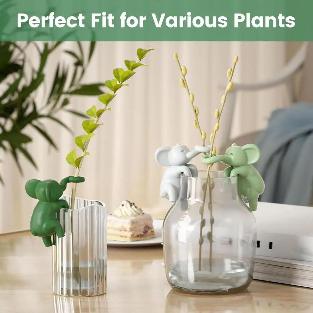 Plant Propagation Buddy Elephant Plant Support Hydroponic Plants Stem Holder Plant Nurturing Support for Buds Cuttings Branches