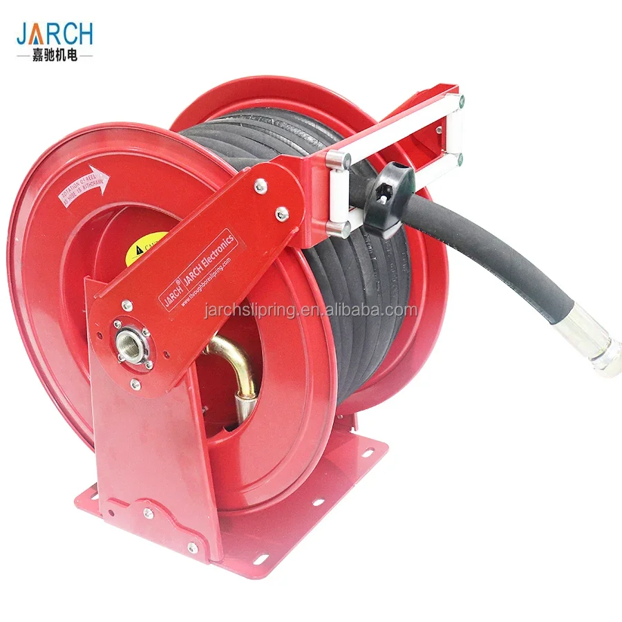 Steel retractable wall mount garden water hose reel manufacturer cable reel