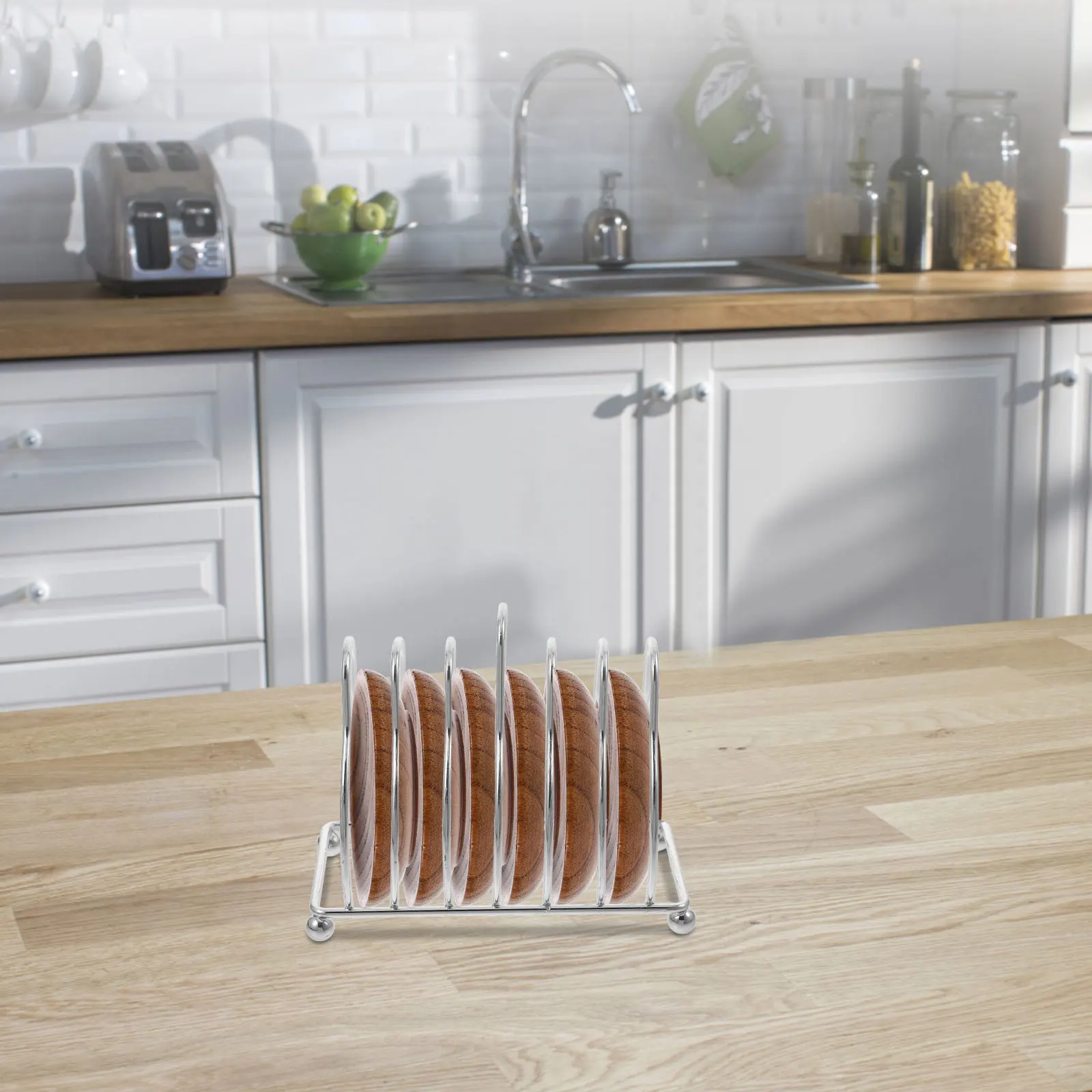 

Silver Kitchen Dish Rack Drying Rack for Small Bowls Triangle Design Lightweight Practical Long Use Hollow Structure Draining