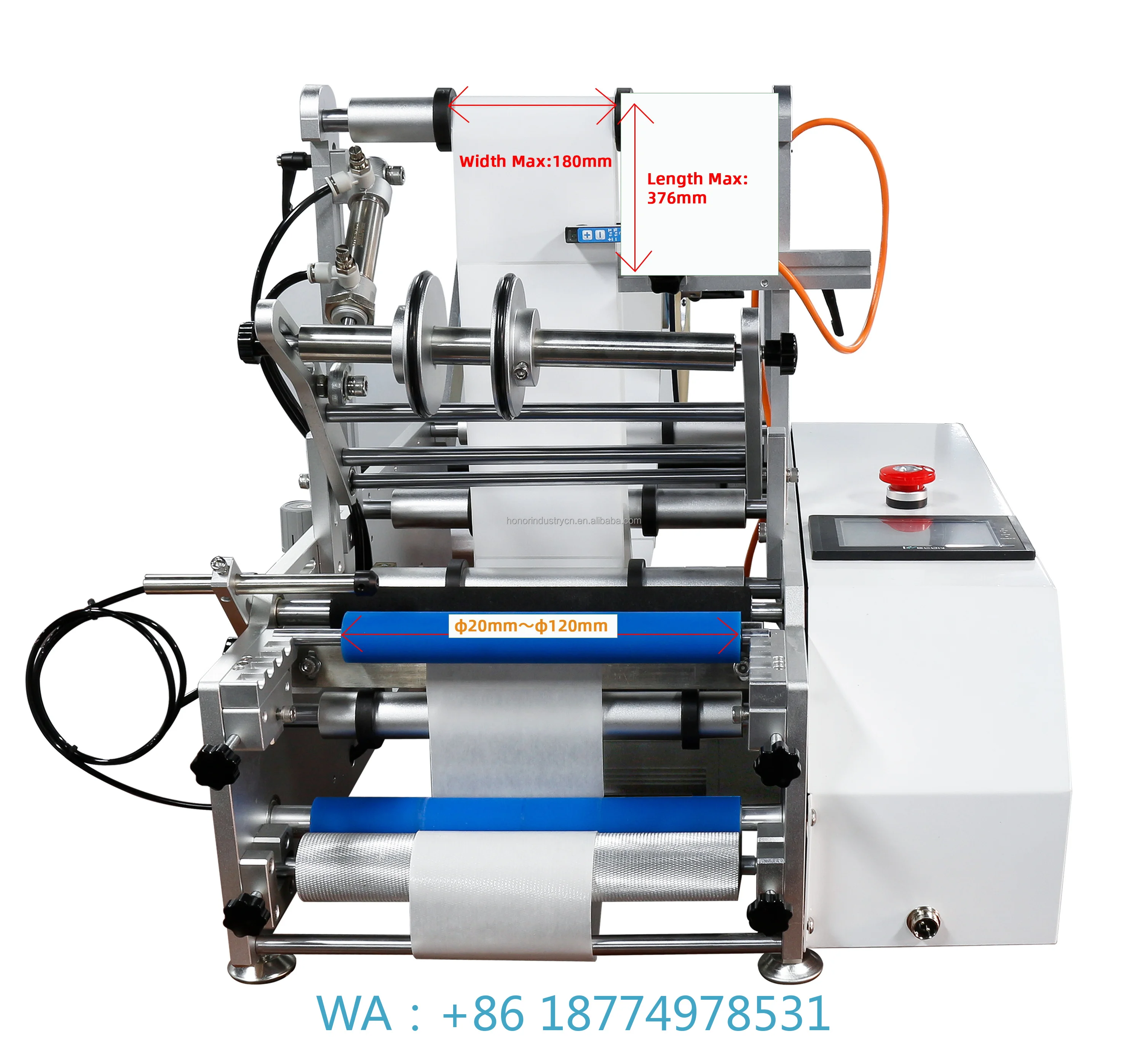 for Bottles Electric Driven Low Price Wood Packaging MaterialSmall Business Factory Manual Semi-Automatic Labeling Machine