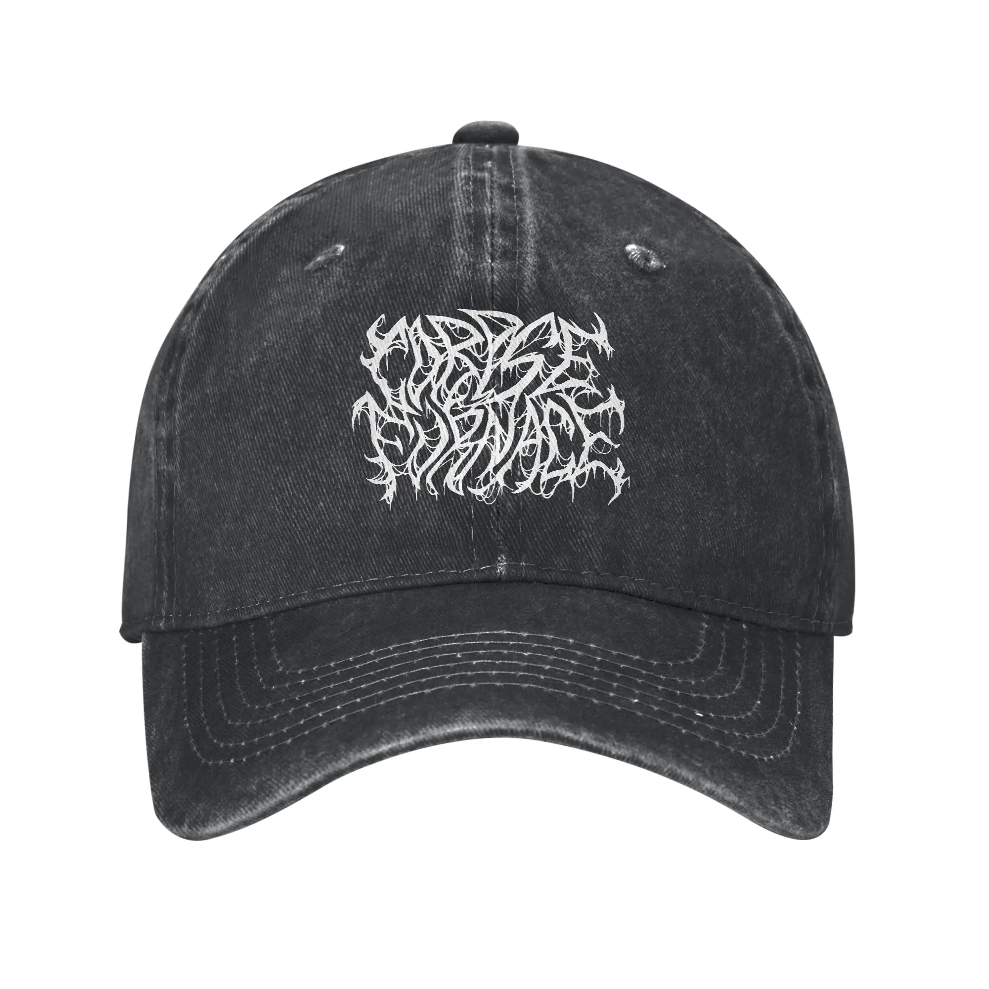 Corpse Furnace Band Fashion Baseball Cap  Relaxed Fit Sun Cap  Road Trip Sun Cap