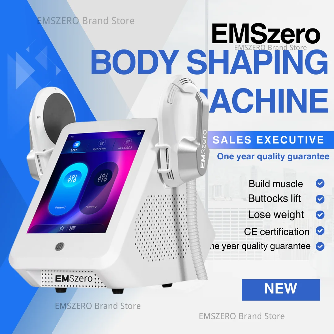 

2025 EMSzero Professional NEO RF Machine EMS Body Slimming Sculpting Fat Burning Nova Electromagnetic Sculpt Muscle Stimulator