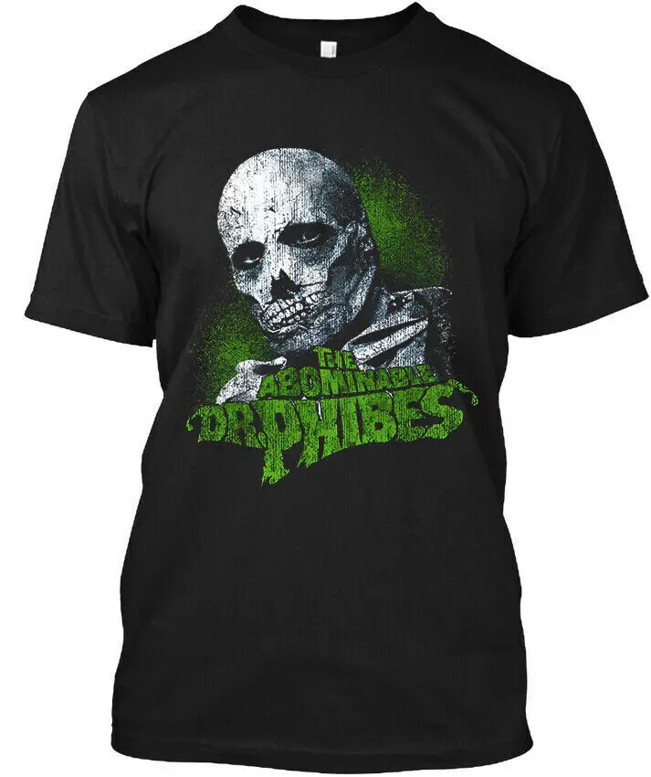 The Abominable  Phibes British Comedy Horror Film T-Shirt S-4XL  High Quality 100%Cotton Short Sleeve