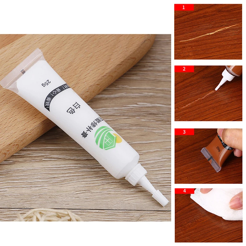 Wood Repair Paste Filler Wood Putty Coating Repair Fix Fill Paint Wood Furniture Floor Door Repair Crack Damage Caulk Agent