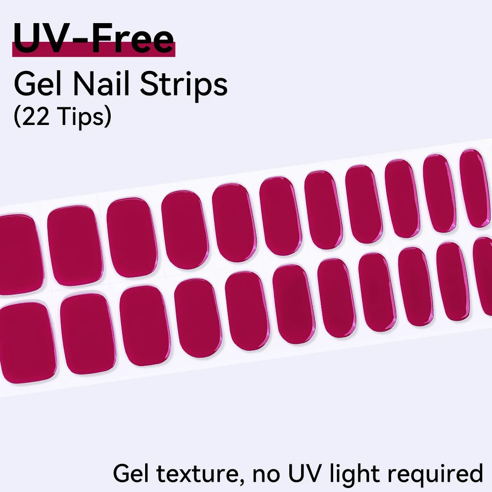 22Tips Full Cover Nail Stickers Valentine's Day Love Nail Polish Sticker DIY Baking-Free Self Adhesive Manicure Decal Nail Art