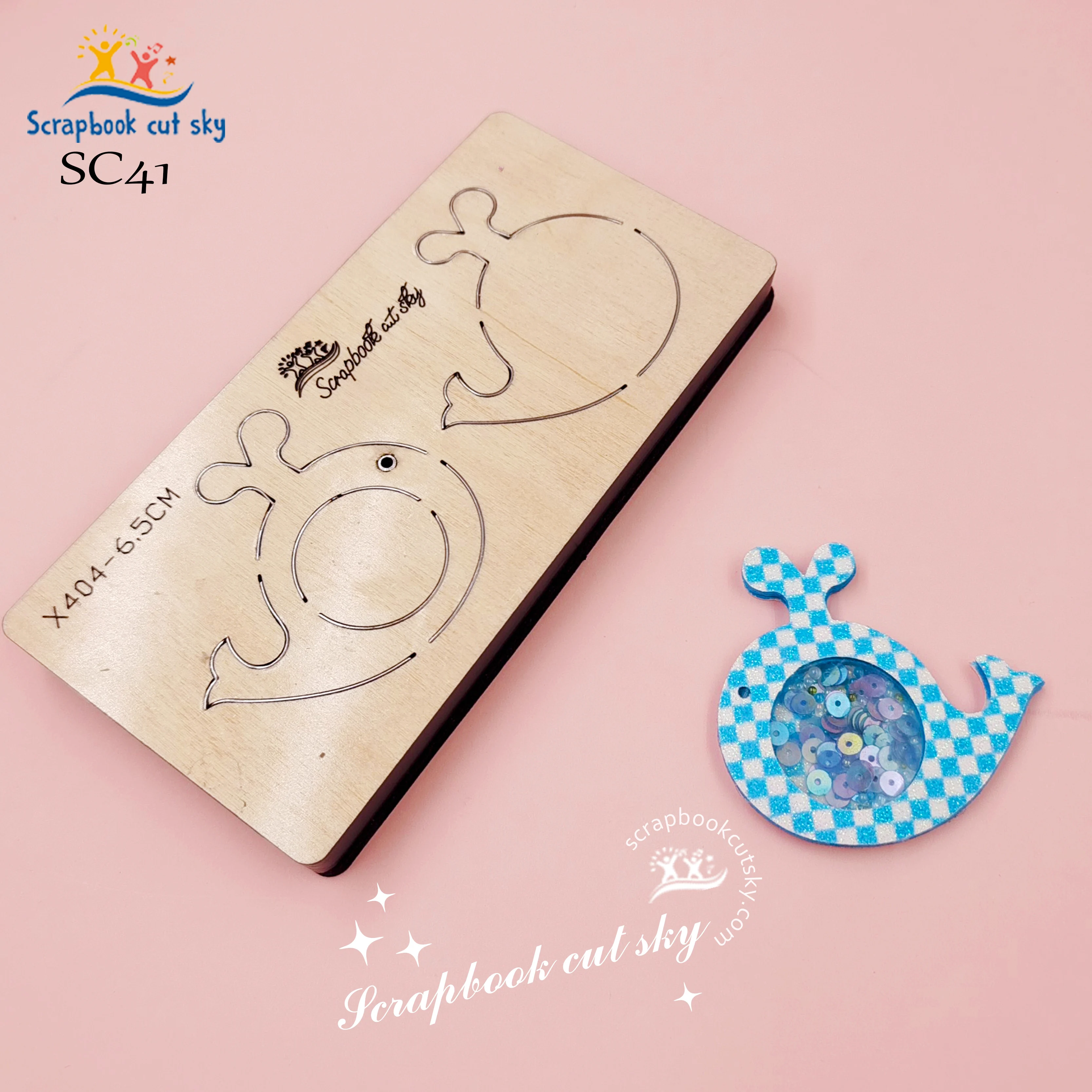 

Режущая матрица SC41 в форме дельфина подходит для резки древесины на вырубных станках.