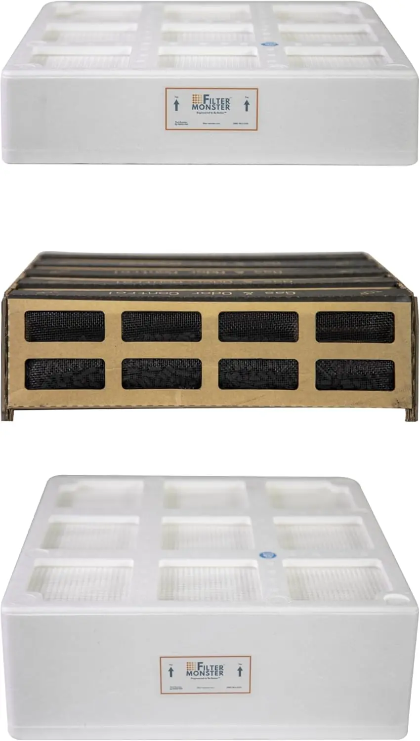 

Набор сменных воздушных фильтров, набор из 3 фильтров, совместимых с очистителем воздуха серии