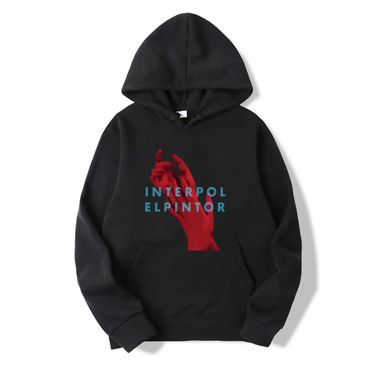 El Pintor Interpol Everything Is Wrong Paul Bank Daniel Kessler Hooded sweatshirt