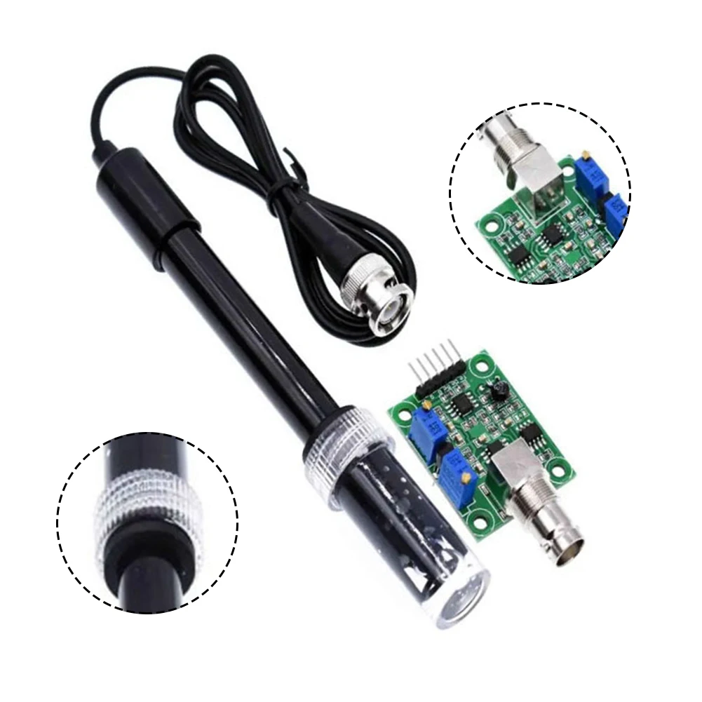 Ailao PH-sensor Sonde – Digitaal, 0-14 PH, BNC-aansluiting, Voor Laboratorium En Industrie