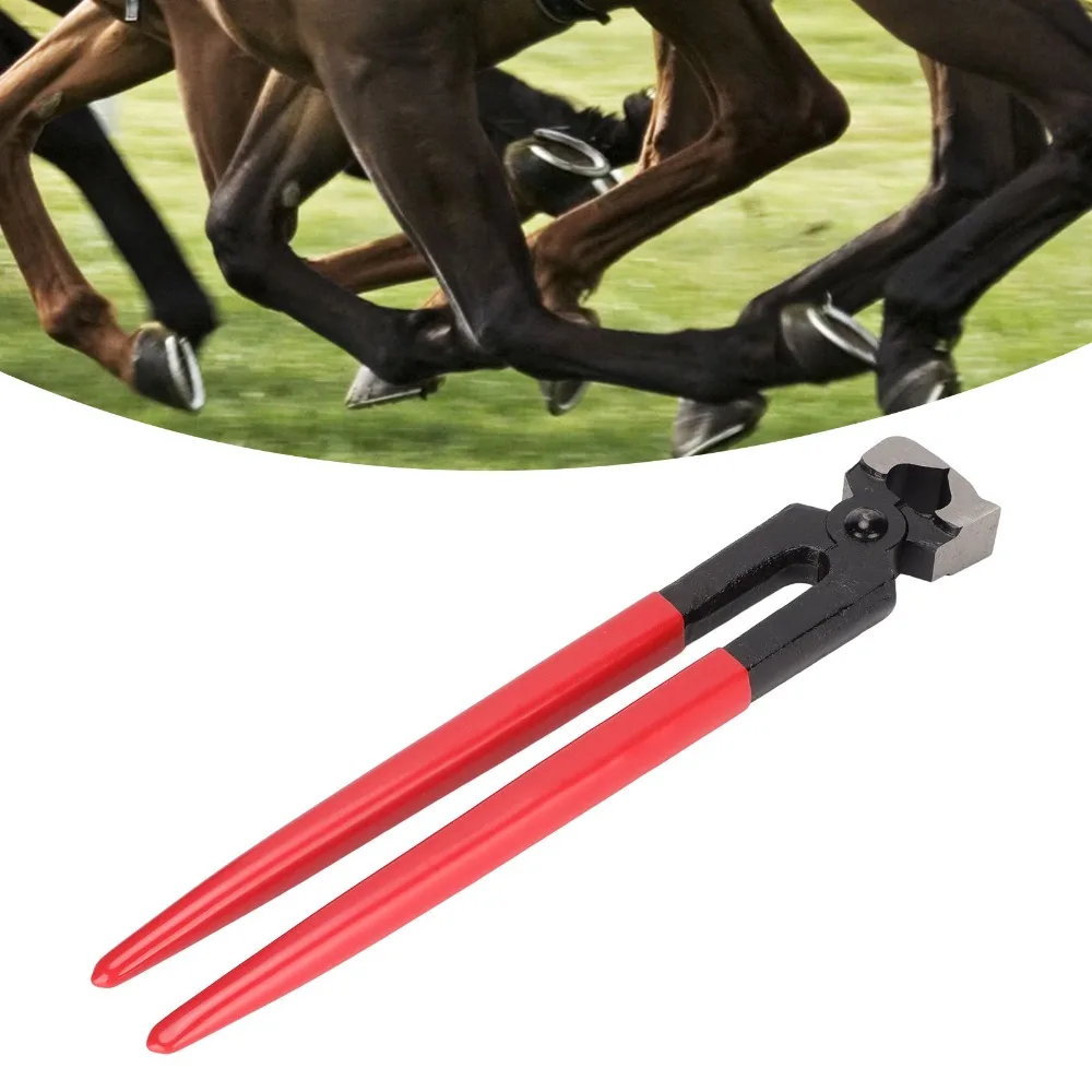 12 Inch Horse Hoof Trimmer Steel Effort Saving Handle Hoof Trimming Shear High Hardness Durable Shoeing Trimming Tool Farm Use