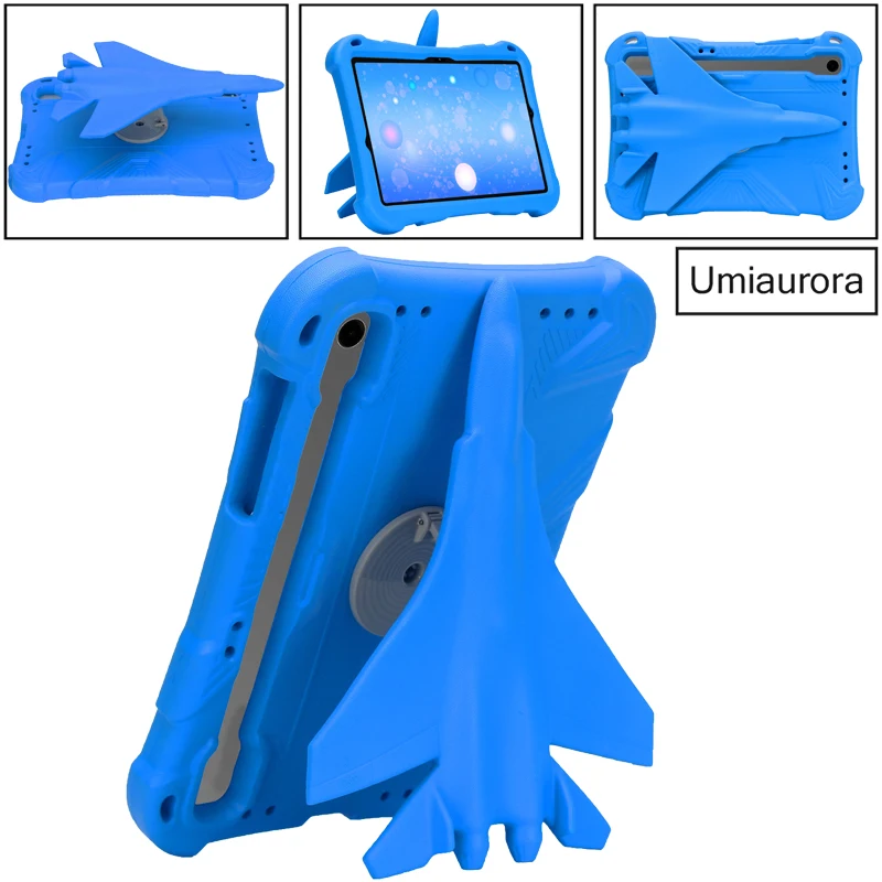 

For Samsung Tab S10 Lite 10.9" S7 S8+ S9 FE+ Plus 12.4 inch SM-X610 X820 X510 X810 Kids Shockproof EVA Tablet Case Stand Funda