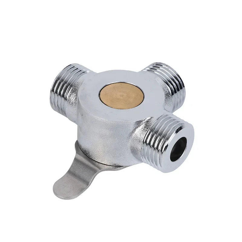 

Water Mixing Valve Hot Cold Water Mixer Inlets &Outlet 3/8" Manual Mixing Valve Water Mixing Valve Hot Cold Water Mixer Inlets &