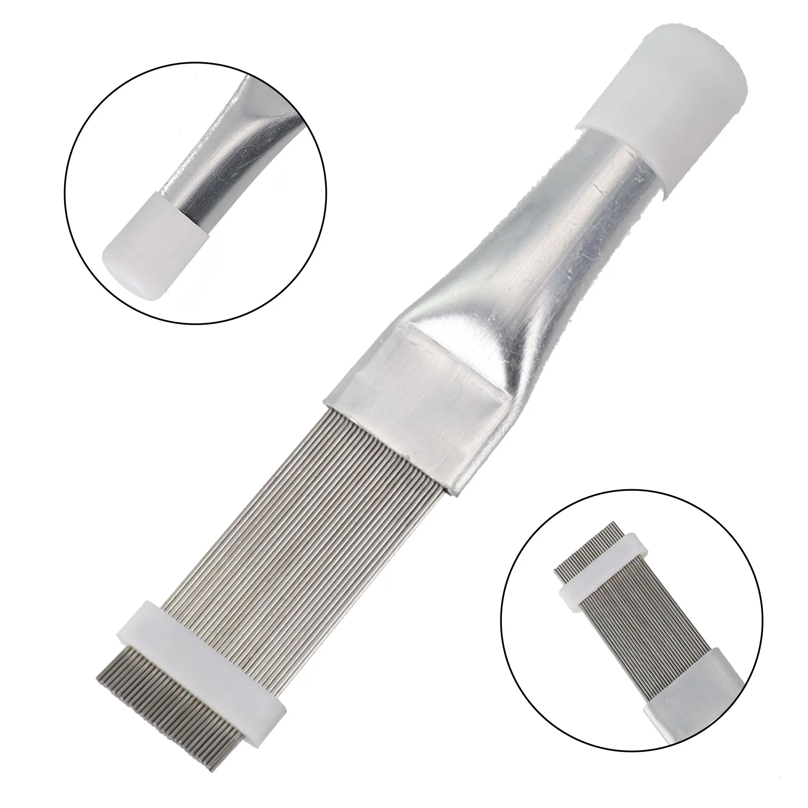 Metal Wing Tablet Comb Stainless Steel Wing Trip 153*28*20mm Aluminum Handle Plastic Blocks Coils Fins Brand New