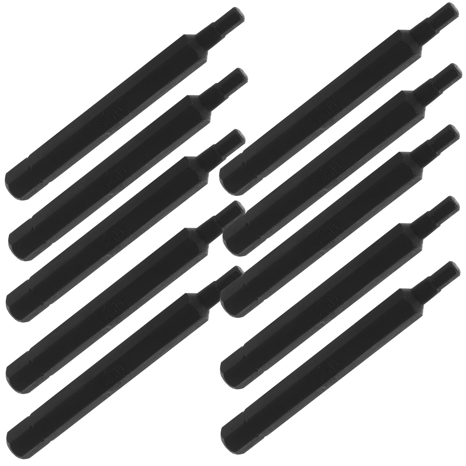 

10pcs Hexagon Bit 5mm Stainless Steel Screwdriver Bits for Motorcycle Maintenance Adjustable Allen Wrench Tools