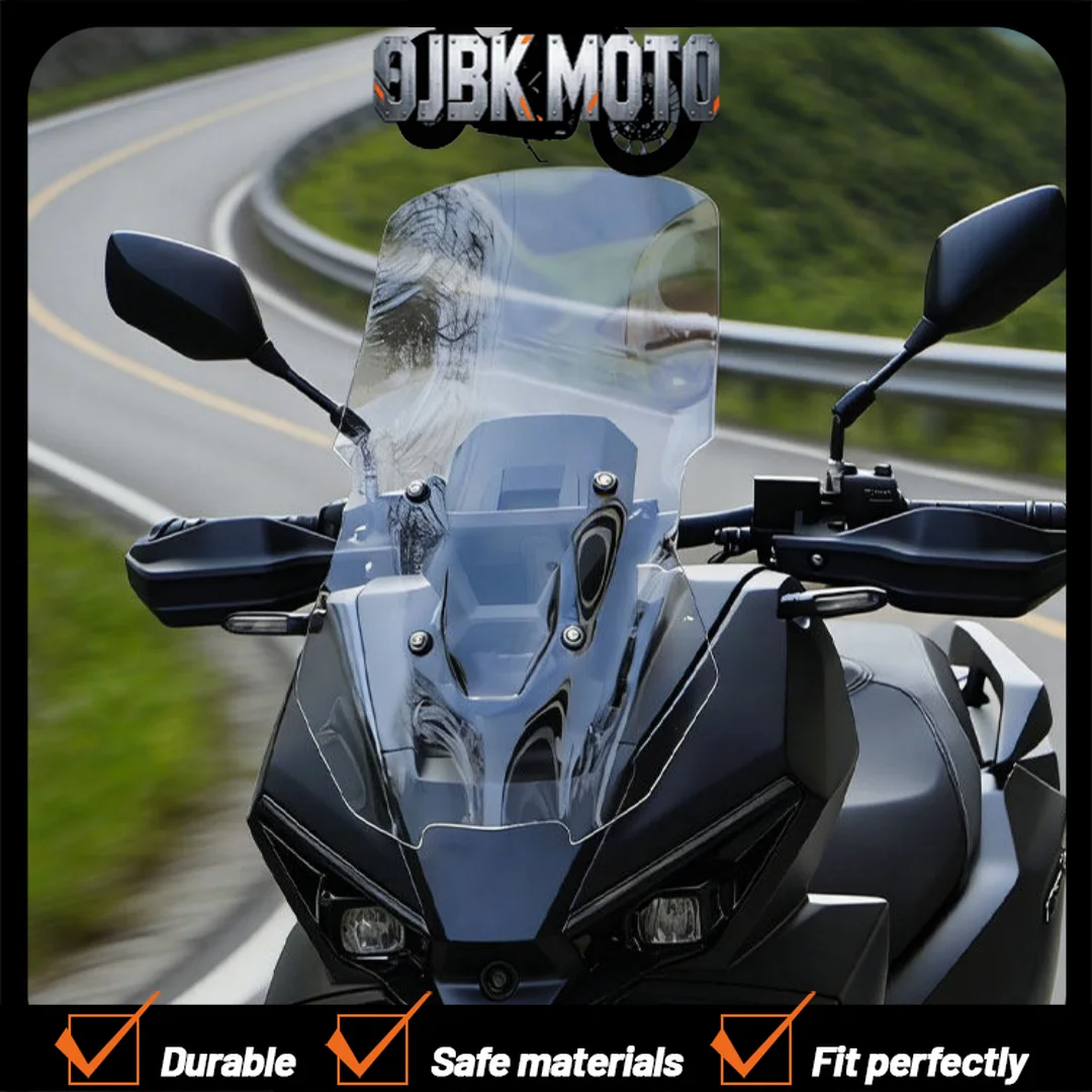 

【Perfect fit】For Sundiro Honda NS150XC, windshield widening and heightening accessories are available.