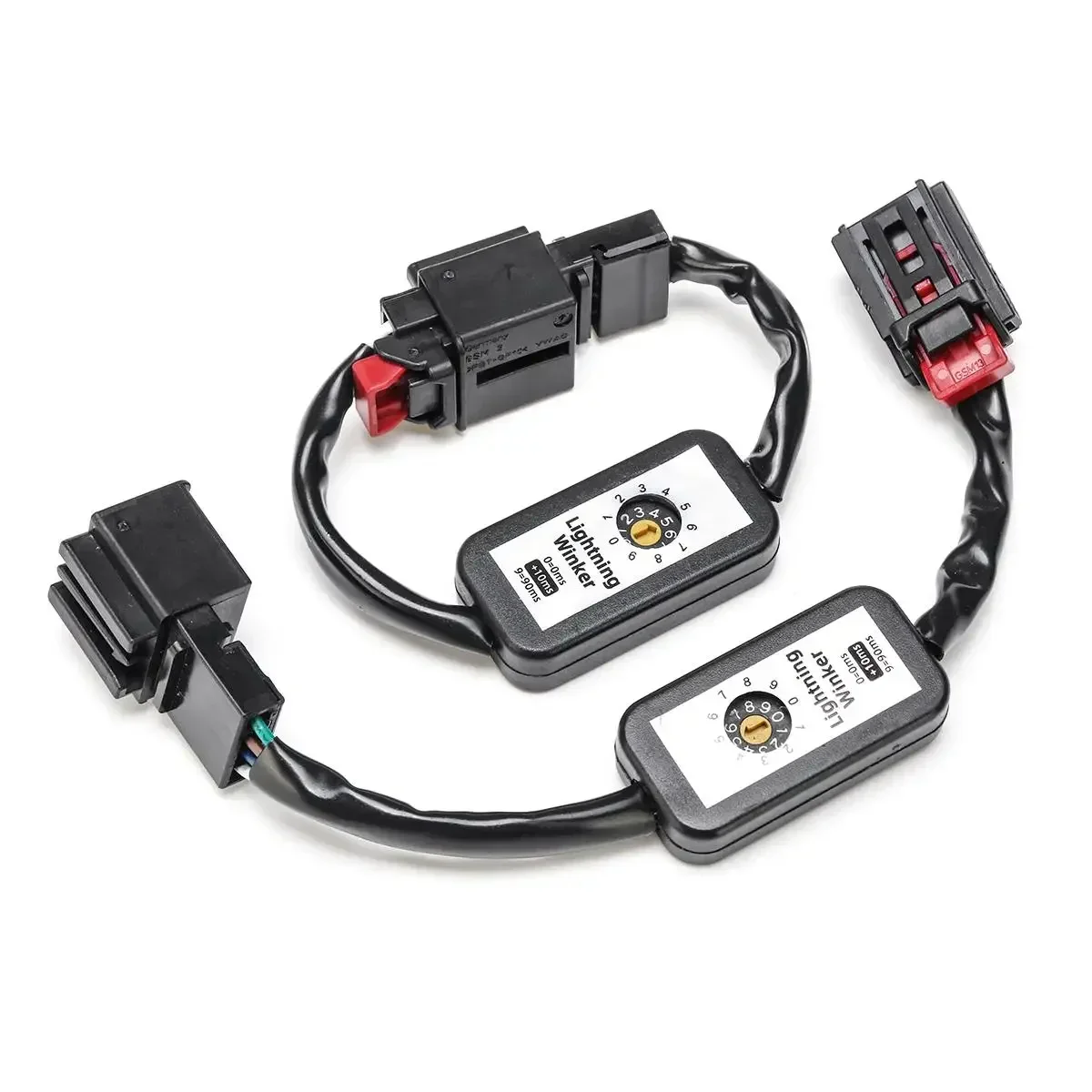 

2Pcs For Volkswagen VW Golf 7 Dynamic Turn Signal Indicator LED Taillight Add-on Module Cable Wire Harnes Left&Right Tail Light